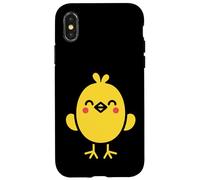 Humor chicks love simple little funny baby chick Case for iPhone X/XS