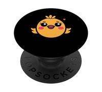 Humor chicks love simple little funny baby chick PopSockets Adhesive PopGrip