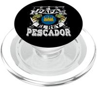 Humor Día del Padre Regalo Pesca Papá El Rey Pescador Papa PopSockets PopGrip for MagSafe