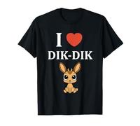 Humor Dik-Diks Animals Funny Simple i Love Dik-Dik T-Shirt