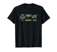Humor Frog Dragonfly Turtle T-Shirt