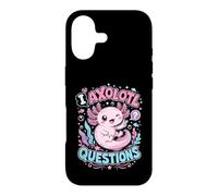 Humor I Axolotl Questions Cute Axolotl Lover Funny Case for iPhone 17