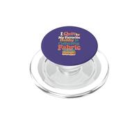 Humor Quilting Mom Sewing Quilter Crafting Patchwork PopSockets PopGrip for MagSafe
