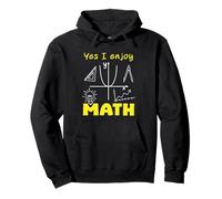 Humor Quote Math Yes I Enjoy Math Funny mathematics Pullover Hoodie