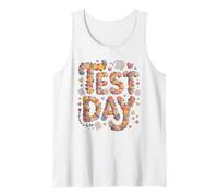 Humor Test Day Everything is Fine STEM History Vibes Tank Top