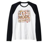 Humor Test Mode Activated Bruh History Science Warrior Raglan Baseball Tee