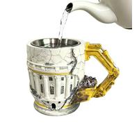 Humorous Beverage Stein - Novelty Resin Tumbler, Quirky Sip Cup with Craft, Desk Statement Piece, Drink Holder Featuring Bold Mold Design, Comic Refreshment Vessel for Lighthearted