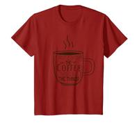 Humorous First I Drink Coffee And Then I Do The Things T-Shirt
