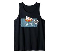 Humorous Gluten Free Shark Ocean Waters Design Tank Top