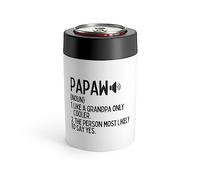 Humorous Grandparent Appreciation Grandpa Grandparents Dad Novelty Veteran Pension Family Cute Family Love Can Holder 12oz