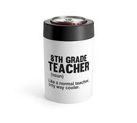 Humorous Instructor Professor Education Tutor Schoolteacher Novelty Schoolmistress Pedagogy Teaching Lover Can Holder 12oz