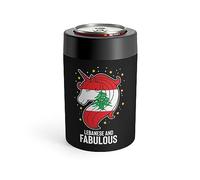 Humorous Lebanese Christmas Magical Horse Chauvinistic Arabic Holidays Can Holder 12oz