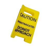 Humorous Overstimulated Warning Hair Clip Fun Styling Solution for Theme Party and Social Event Gathering Women Accessories