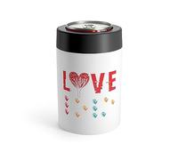 Humorous Retro Nostalgic Loving Fondness Embosser Code Novelty Affectionate Doting Adoring Passionate Can Holder 12oz