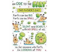 Humour Funny Father's Day Card - 9 x 6 inches - Regal Publishing