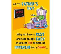 Humour Funny Father's Day Card - 9 x 6 inches - Regal Publishing