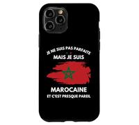 humour Maroc je ne suis pas parfaite mais je suis Marocaine Case for iPhone 11 Pro