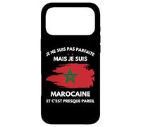 humour Maroc je ne suis pas parfaite mais je suis Marocaine Case for iPhone 17 Pro Max