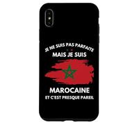 humour Maroc je ne suis pas parfaite mais je suis Marocaine Case for iPhone XS Max