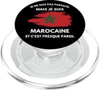 humour Maroc je ne suis pas parfaite mais je suis Marocaine PopSockets PopGrip for MagSafe