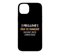 Humour Professeur de langue meilleur prof de français Case for iPhone 14 Plus