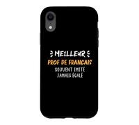 Humour Professeur de langue meilleur prof de français Case for iPhone XR