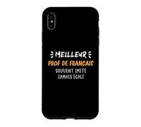 Humour Professeur de langue meilleur prof de français Case for iPhone XS Max
