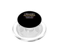 Humour Professeur de langue meilleur prof de français PopSockets PopGrip for MagSafe