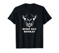 Hump Day Hooray Wednesday Camel Funny Cartoon Gift T-Shirt