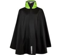 Hump Reflective Waterproof Poncho - Black - One size