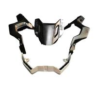 Hump Tail Fairing Fit For MT07 FZ07 FZ-07 MT-07 2018-2020 Motorcycle Front Section Fairing Headlight Shroud Cover Motorbike Cowls(Bright silver 4)