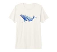 Humpback Whale Art Premium T-Shirt