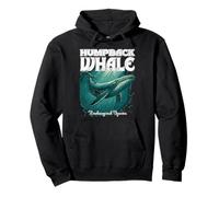 HUMPBACK WHALE ENDANGERED SPECIES save the whales giants sea Pullover Hoodie