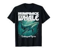 Humpback Whale Endangered Species Save The Whales Giants sea T-Shirt