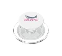 Humpback Whale Hope Line Art - Detailed Whale Design PopSockets PopGrip for MagSafe