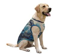 Humpback Whale in The Ocean Dog Shirt Pet Vest Breathable Clothes Lightweight Tank Sleeveless Top