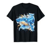 Humpback Whale Marine Biology Animal Sea Ocean Blue Whale T-Shirt