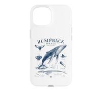 Humpback Whale Marine Biology Ocean Diagram Case for iPhone 15