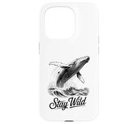 Humpback Whale Ocean Freedom Spirit Case for iPhone 15 Pro