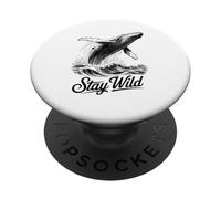 Humpback Whale Ocean Freedom Spirit PopSockets Adhesive PopGrip