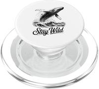 Humpback Whale Ocean Freedom Spirit PopSockets PopGrip for MagSafe