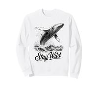 Humpback Whale Ocean Freedom Spirit Sweatshirt
