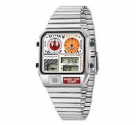 Humpbuck Classic Retro Digital Watch Square Face Men's 1980s Vintage Design LED Wristwatch, color 01, Business,fashion,sport,classic
