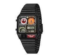 Humpbuck Classic Retro Digital Watch Square Face Men's 1980s Vintage Design LED Wristwatch, color 04, Business,fashion,sport,classic