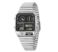 Humpbuck Classic Retro Digital Watch Square Face Men's 1980s Vintage Design LED Wristwatch, color 05, Business,fashion,sport,classic