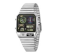 Humpbuck Classic Retro Digital Watch Square Face Men's 1980s Vintage Design LED Wristwatch, color 07, Business,fashion,sport,classic