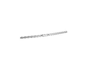 Humpert ErgoTec ATB Alloy Handlebars 560mm wide - 25.4mm in (Silver) C