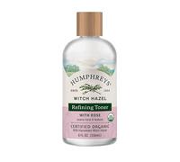 Humphreys Clarify + Soothe Witch Hazel with Rose Organic Toner, Clear, 8 Oz