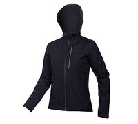 Endura Women's Hummvee Waterproof Hooded Long Sleeve Performance Cycling Jacket 14 (L) Black