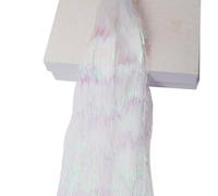 humyeam 2000 Strands Iridescent Tinsel Icicles for Christmas Tree, Xmas, Birthday Party Wedding Decorations 19.8" Inch, White